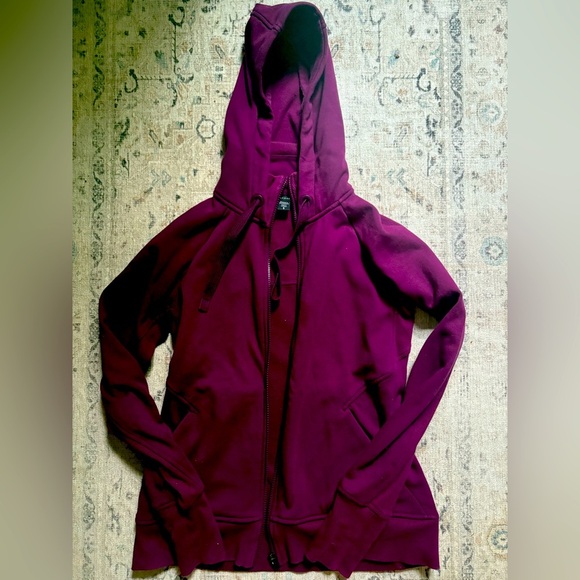 Athleta Plum Zip-Up Hoodie - Picture 1 of 3